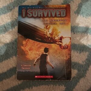 Scholastic I Survived: The Hindenburg Disaster, 1937 - Orange and Black Cover